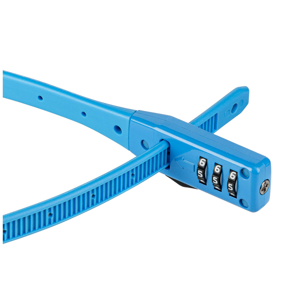 Kryptonite câble de verrouillage code clic serrure combo bleu