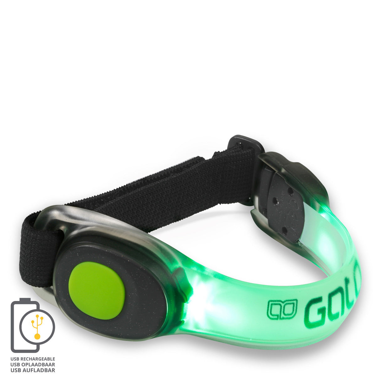 Outwet Arad de néon LED Light USB Green One Taille