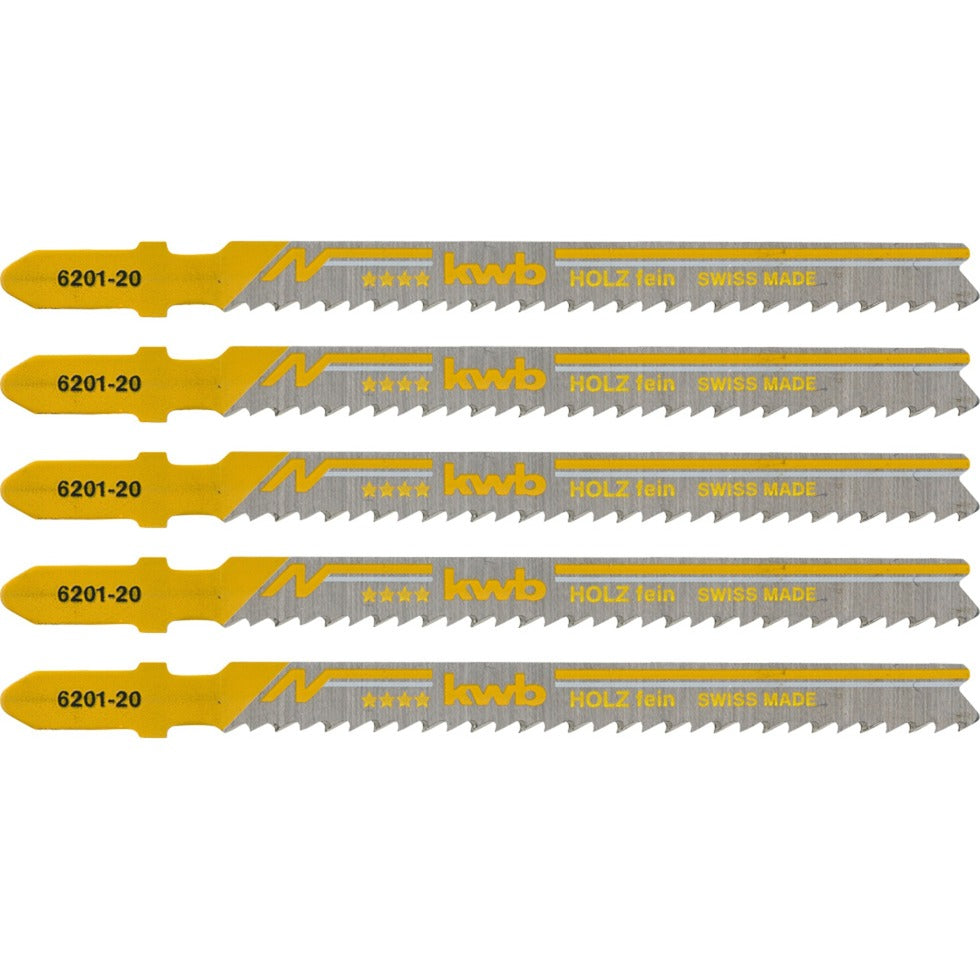 KWB Jigsaw Blades Woodworking, HCS T-Daft 6