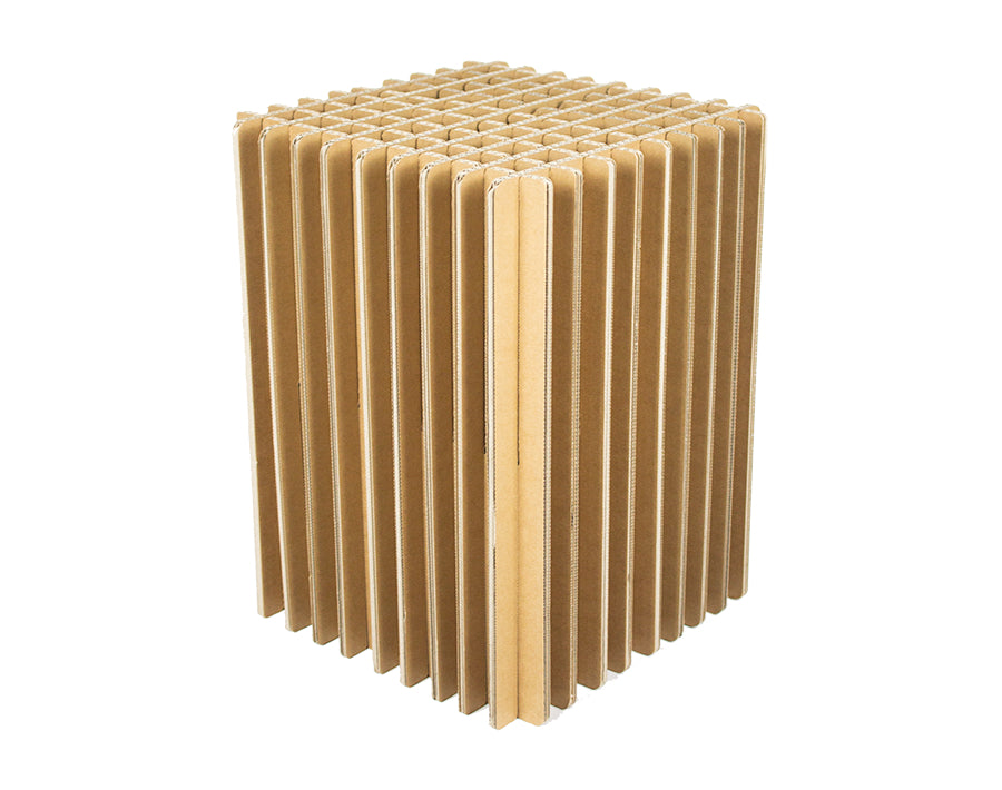 Tabouret en carton Kartent - grille