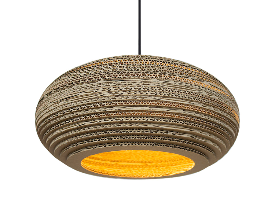 Lampe à suspension en carton Kartent - tarwin