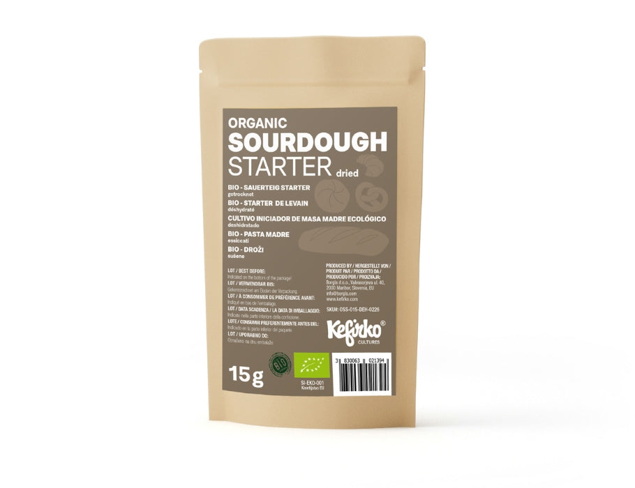 Levain biologique Kefirko - séché - 15 grammes