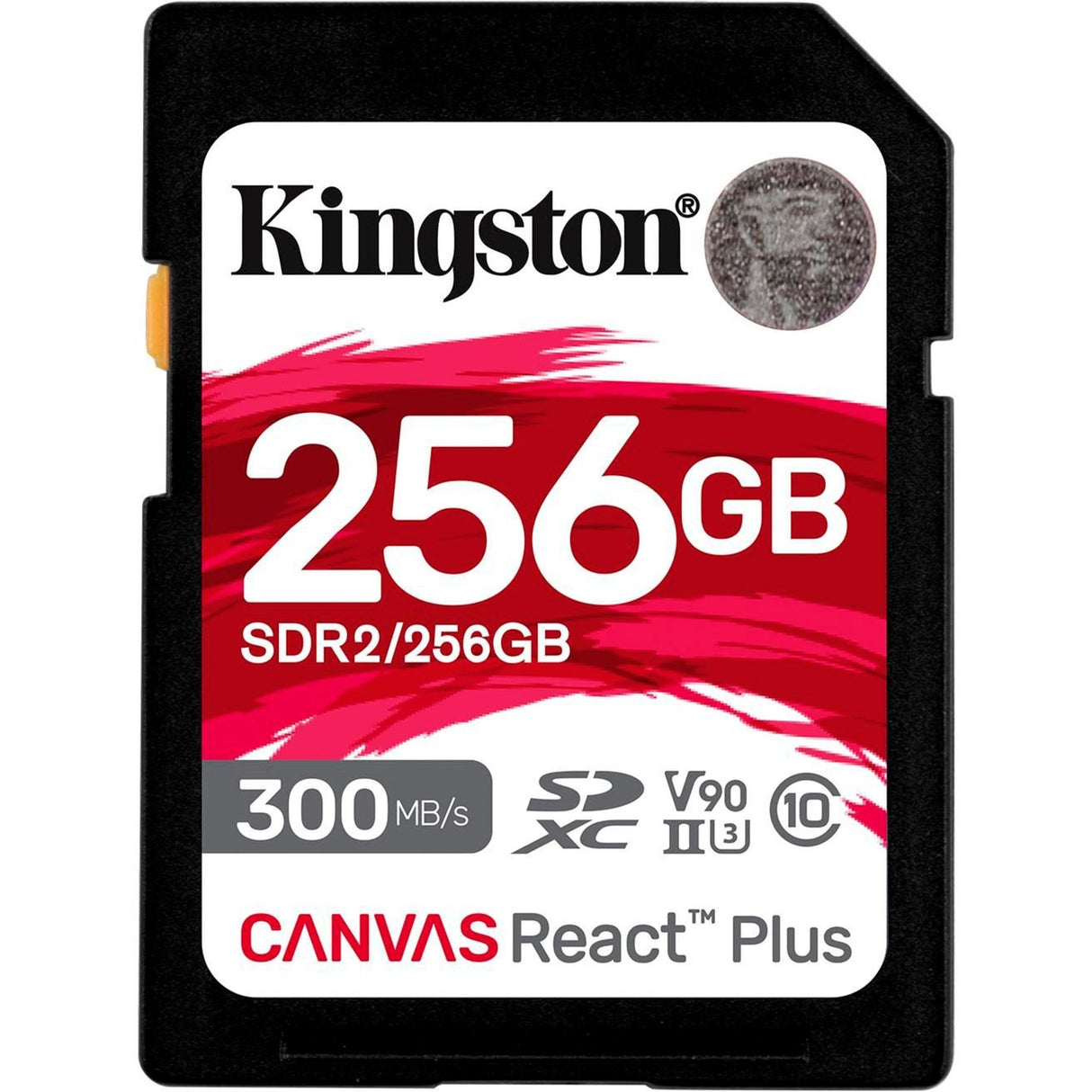 Kingston Canvas réagit plus 256 Go sdxc