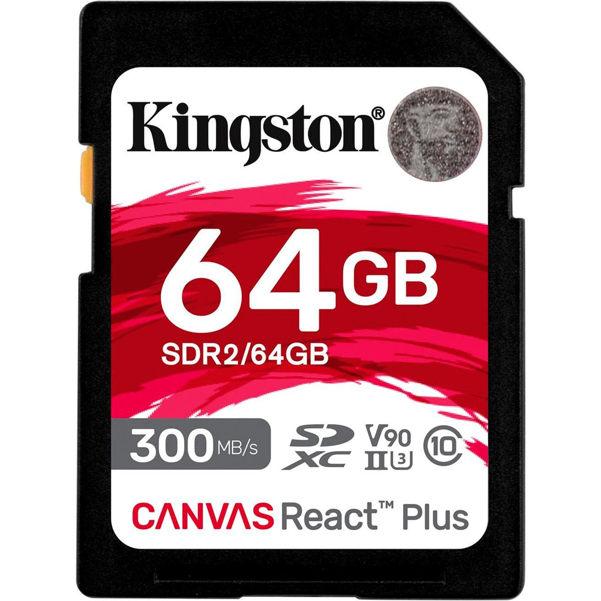 Kingston Canvas réagit plus 64 Go SDXC