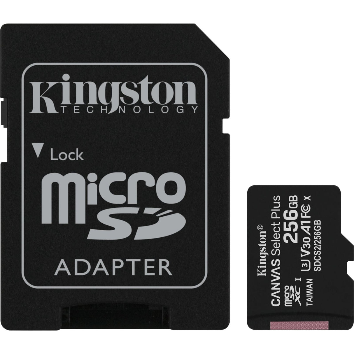 Kingston Canvas Select Plus MicroSD Carte 256 Go