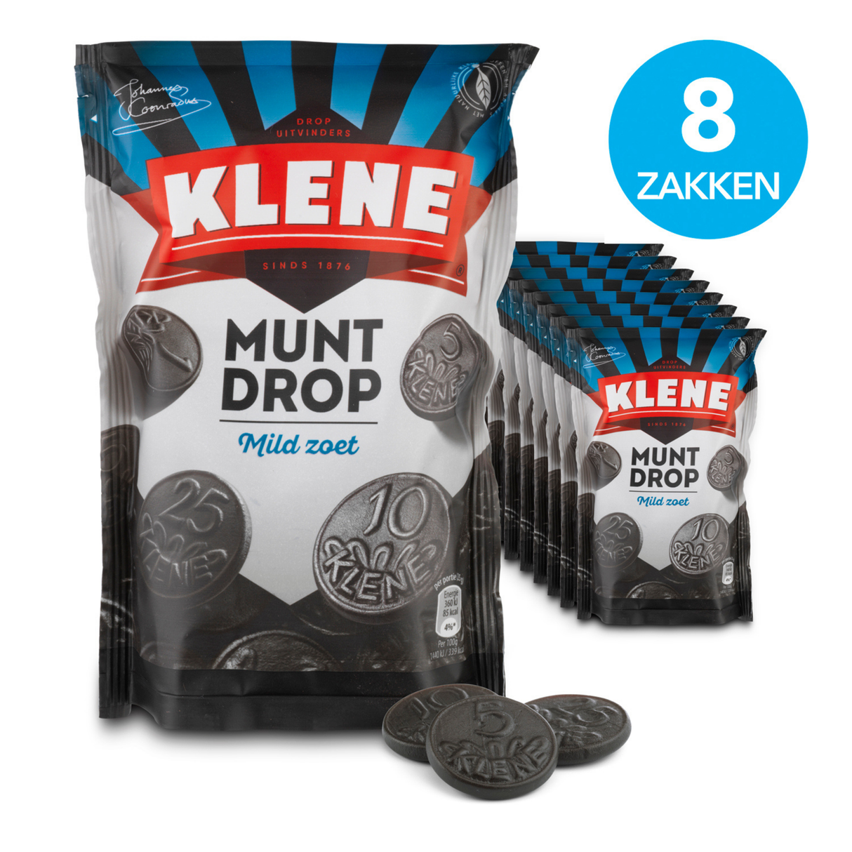 Réglisse menthe Klene (8x 210gr)