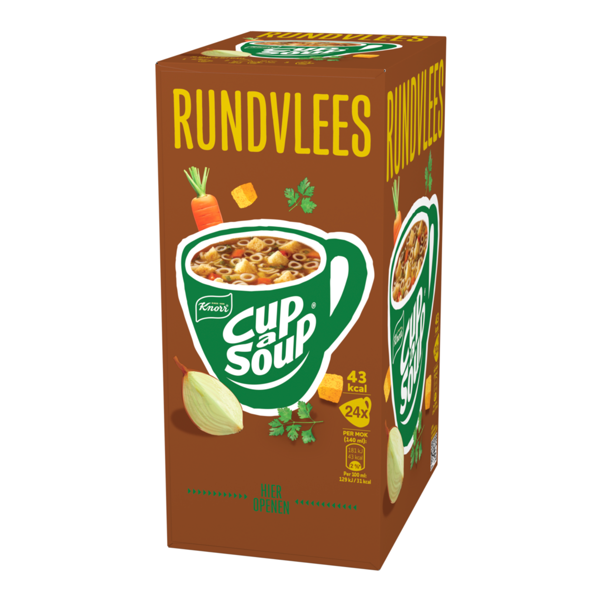Knorr Cup-a-Soupe de bœuf (24x 140ml)