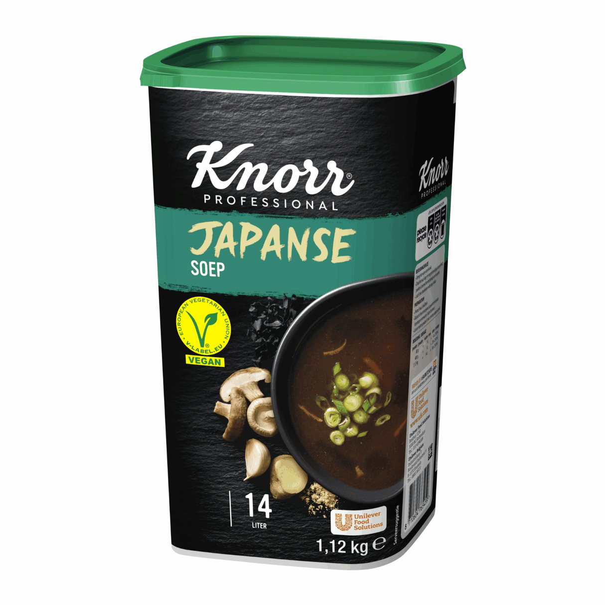 Rendement en poudre de soupe japonaise Knorr (14 litres)