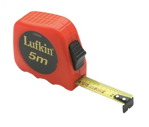 Mètre ruban Lufkin 5mtr 19mm orange