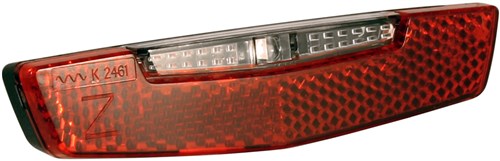 Qibbel union achterlicht e-bike 80mm fluo e 6-48v