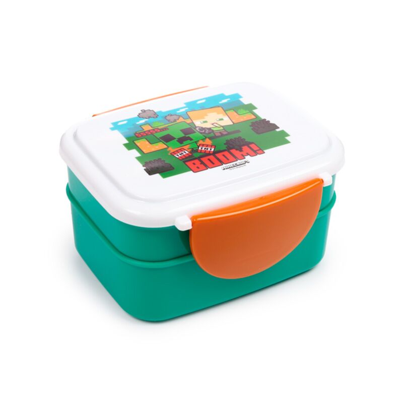 Union minecraft sss boom clip bento box boîte à lunch couverts