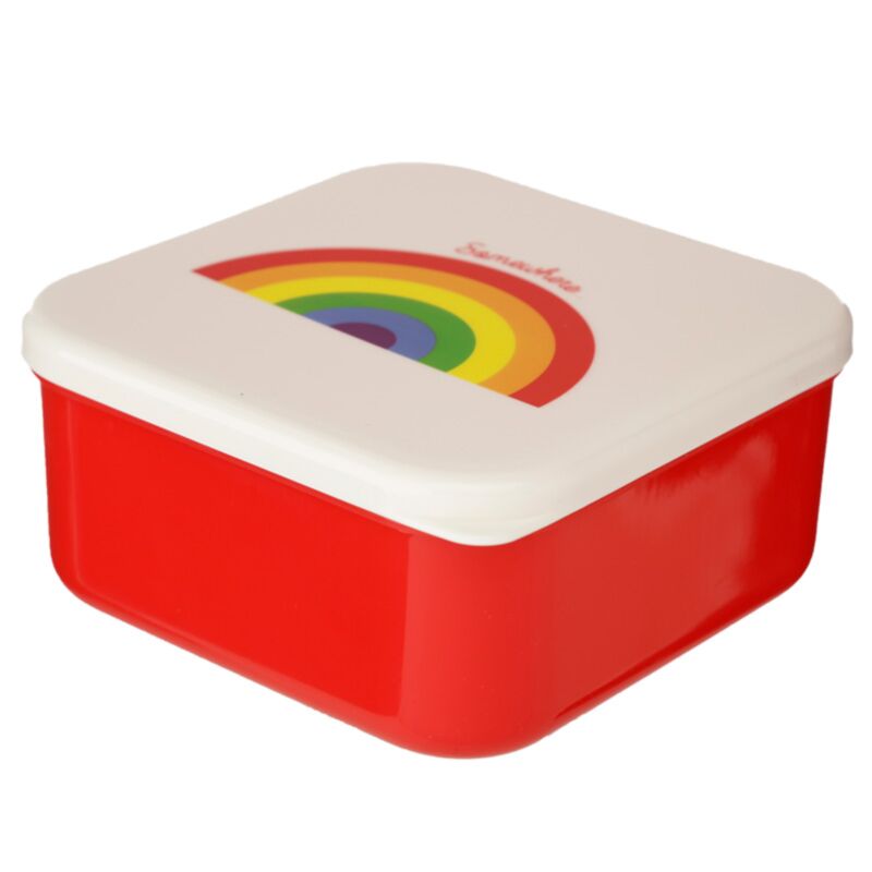 Set 3 lunch box s m l - quelque part arc-en-ciel