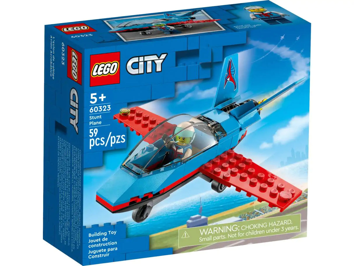 Lego city - 60323 avion cascadeur