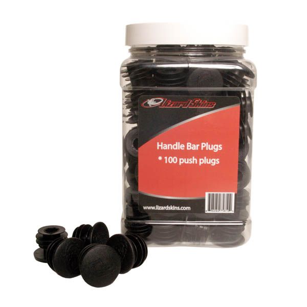 Bouchons de barre en peaux de lézard - pot (100 pcs)