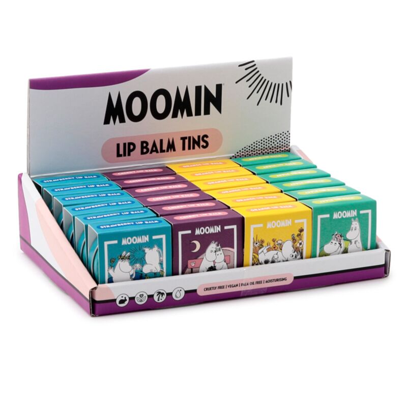 Baume à lèvres Moomin en boîte