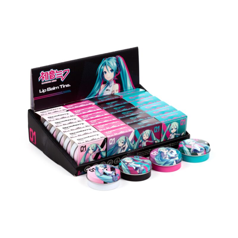 Hatsune Miku baume à lèvres en boîte