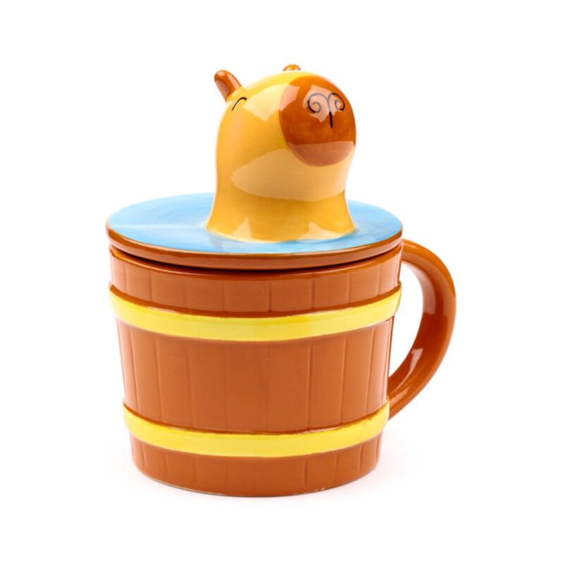 Tasse Capybara avec couvercle