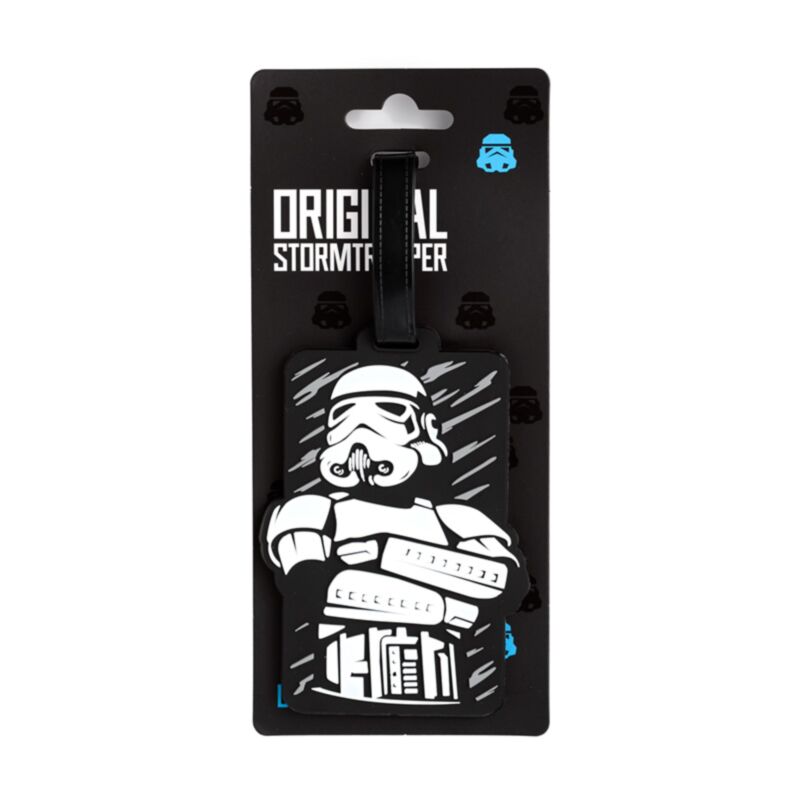 L'étiquette originale de la valise pvc stormtrooper
