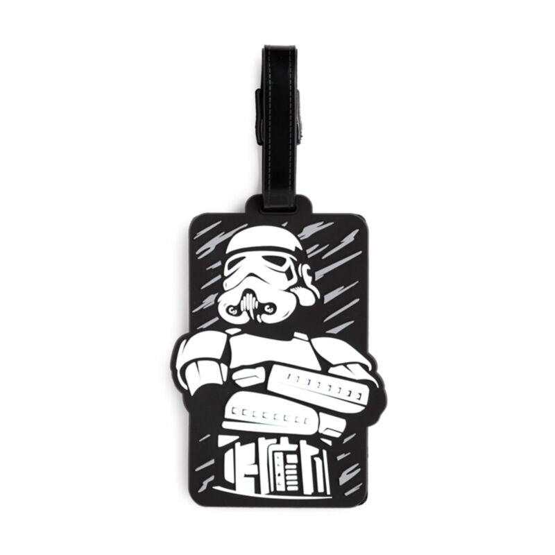 L'étiquette originale de la valise pvc stormtrooper