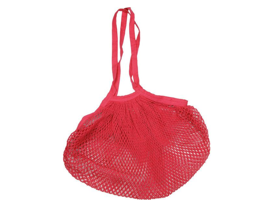 Ah ! tableau! sac shopping en coton - anses longues - rose