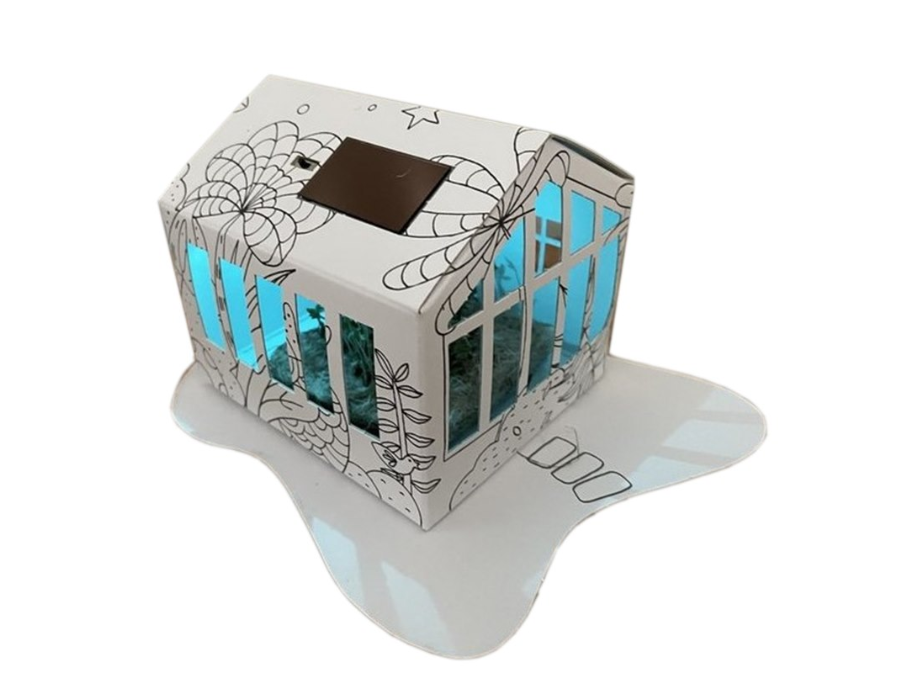 Litogami casagami - serre - kit de construction