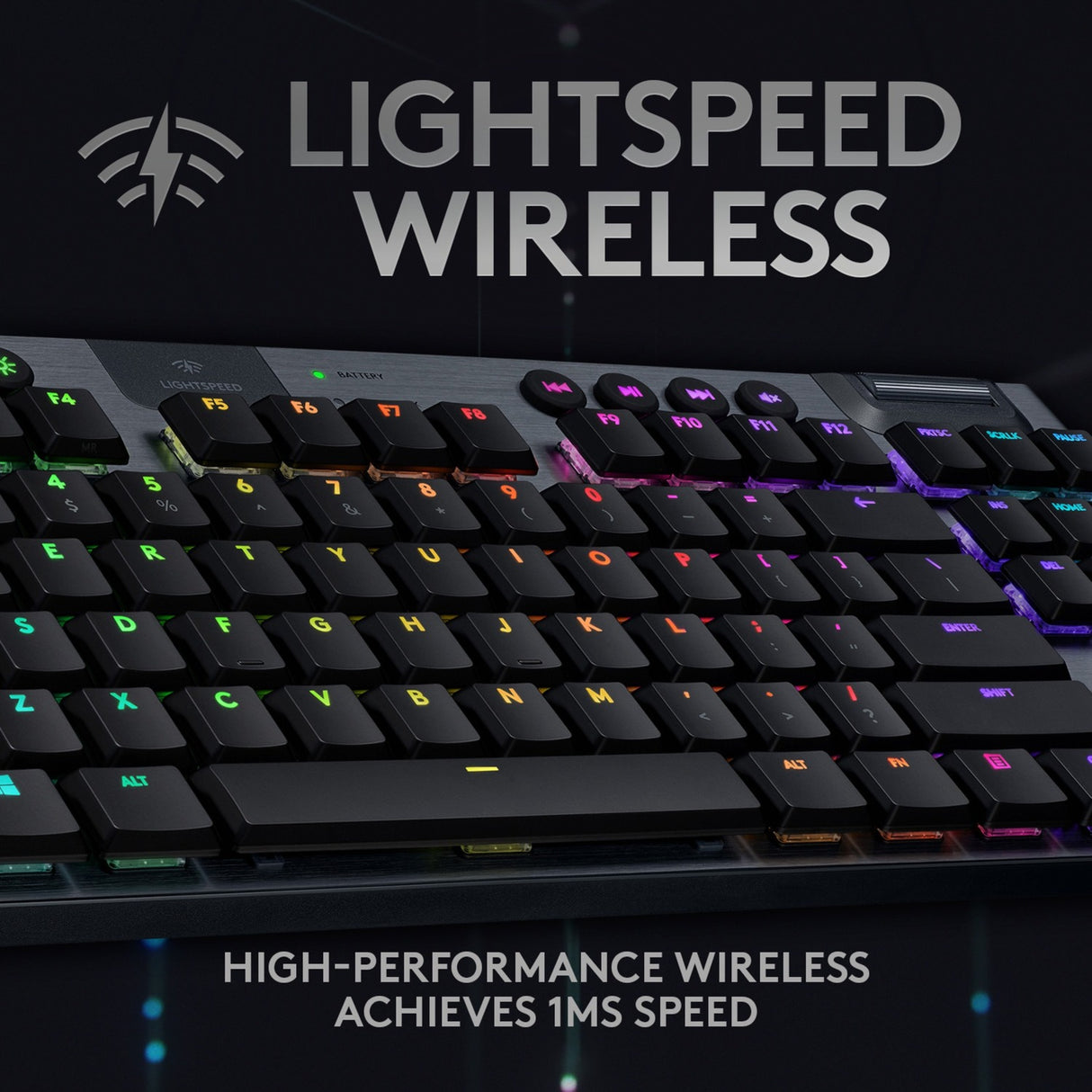 Logitech G915 TKL LightSpeed Wireless RVB MECANICAL GAMING