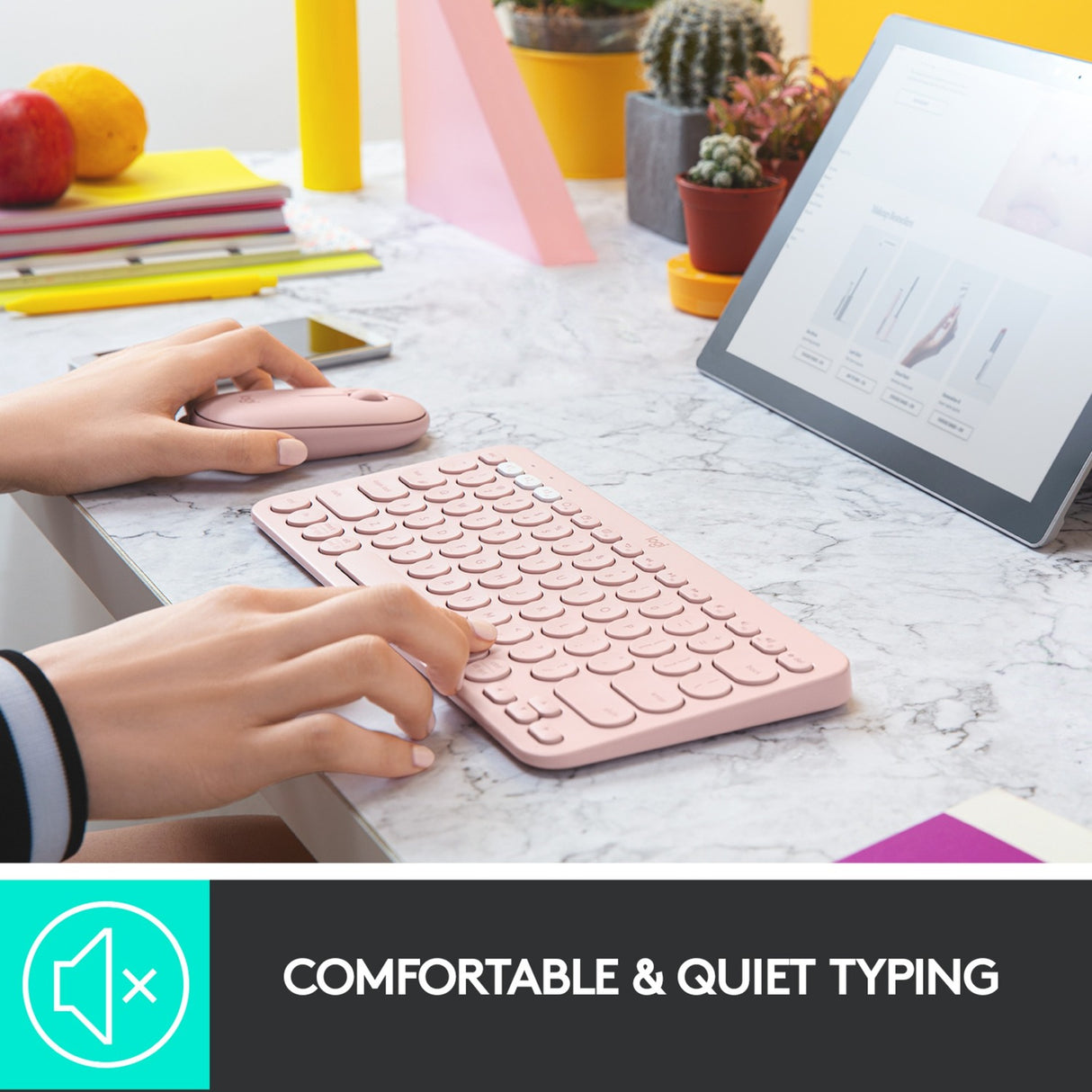 Clavier Bluetooth multi-appareils Logitech K380