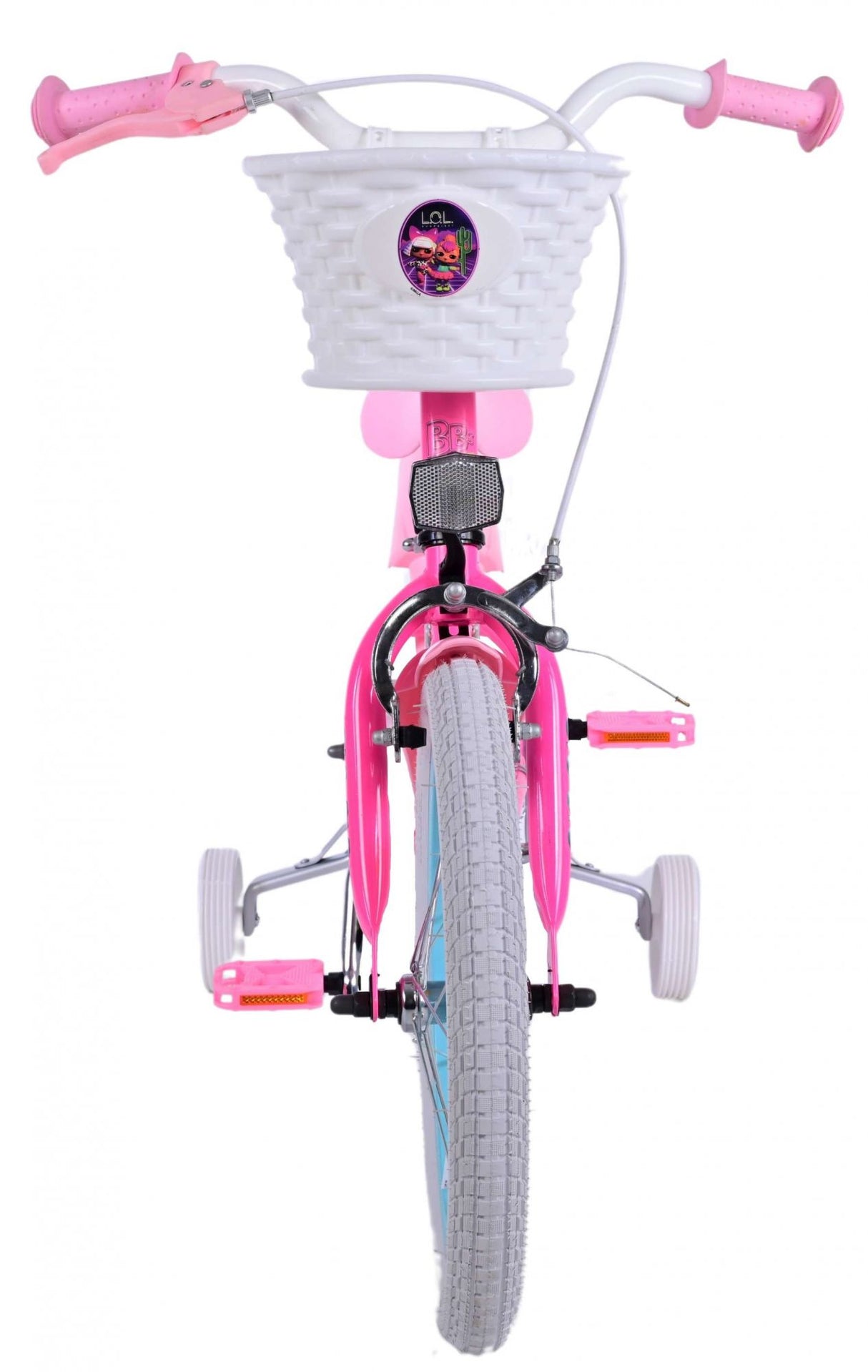 Vélo pour enfants poupées Volare - filles - 16 pouces - rose
