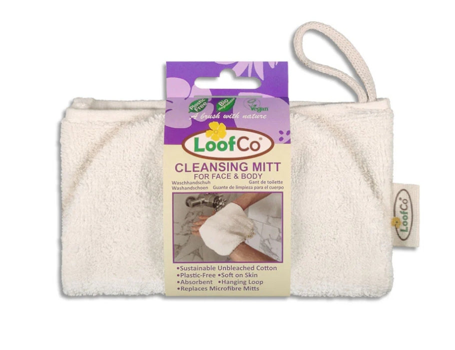 Gant de toilette Loofco - coton écru
