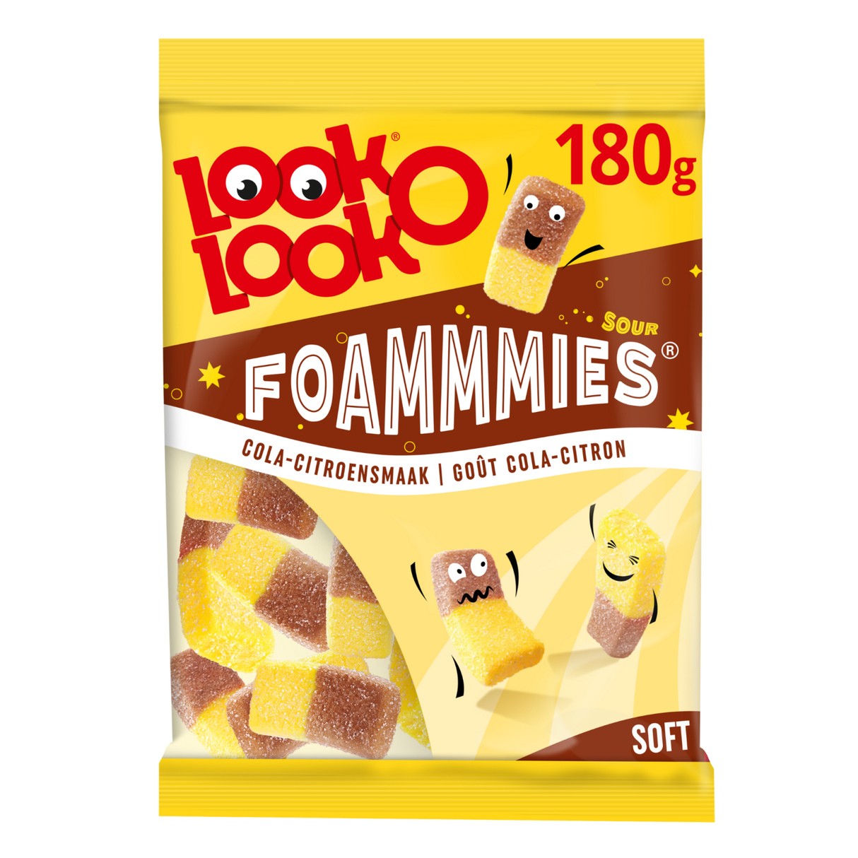 Look o look look-o-look foammmies cola citron (12x 180gr)