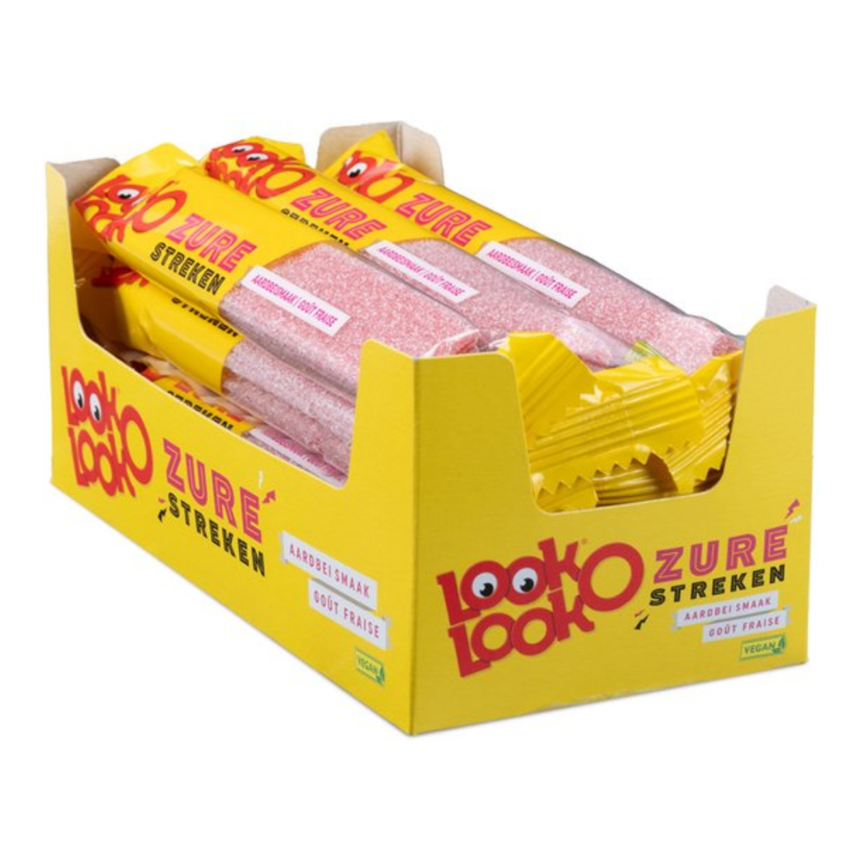 Look o look look-o-look acidulé fraise (12x 58g)