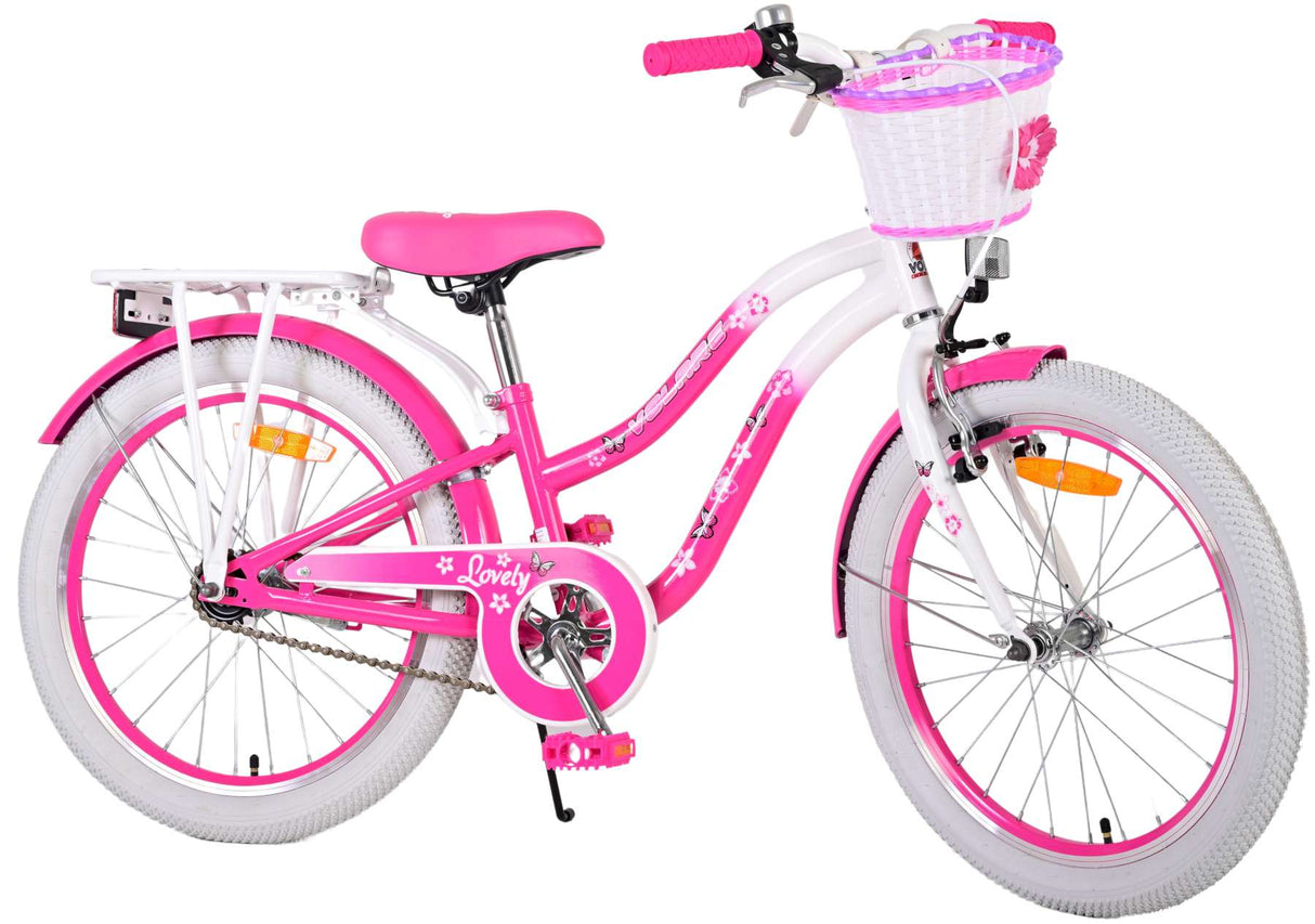 Volare le vélo pour enfants - filles - 20 pouces - rose