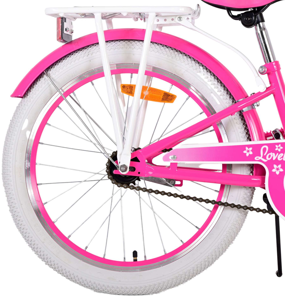 Volare le vélo pour enfants - filles - 20 pouces - rose