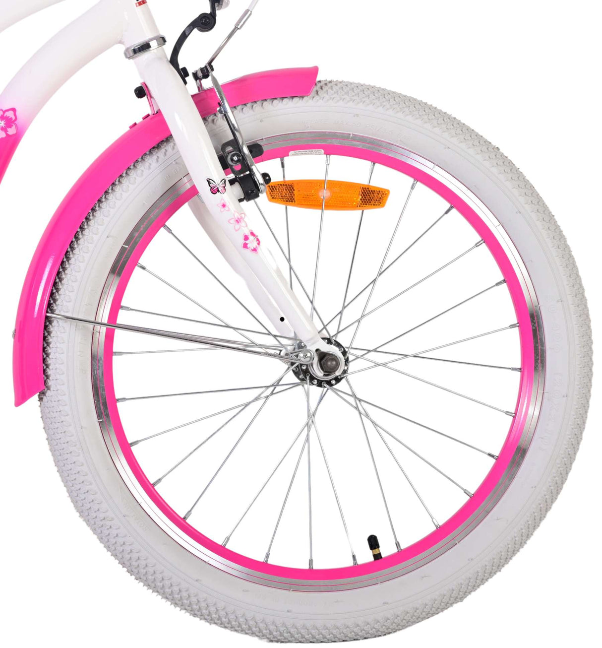 Volare le vélo pour enfants - filles - 20 pouces - rose