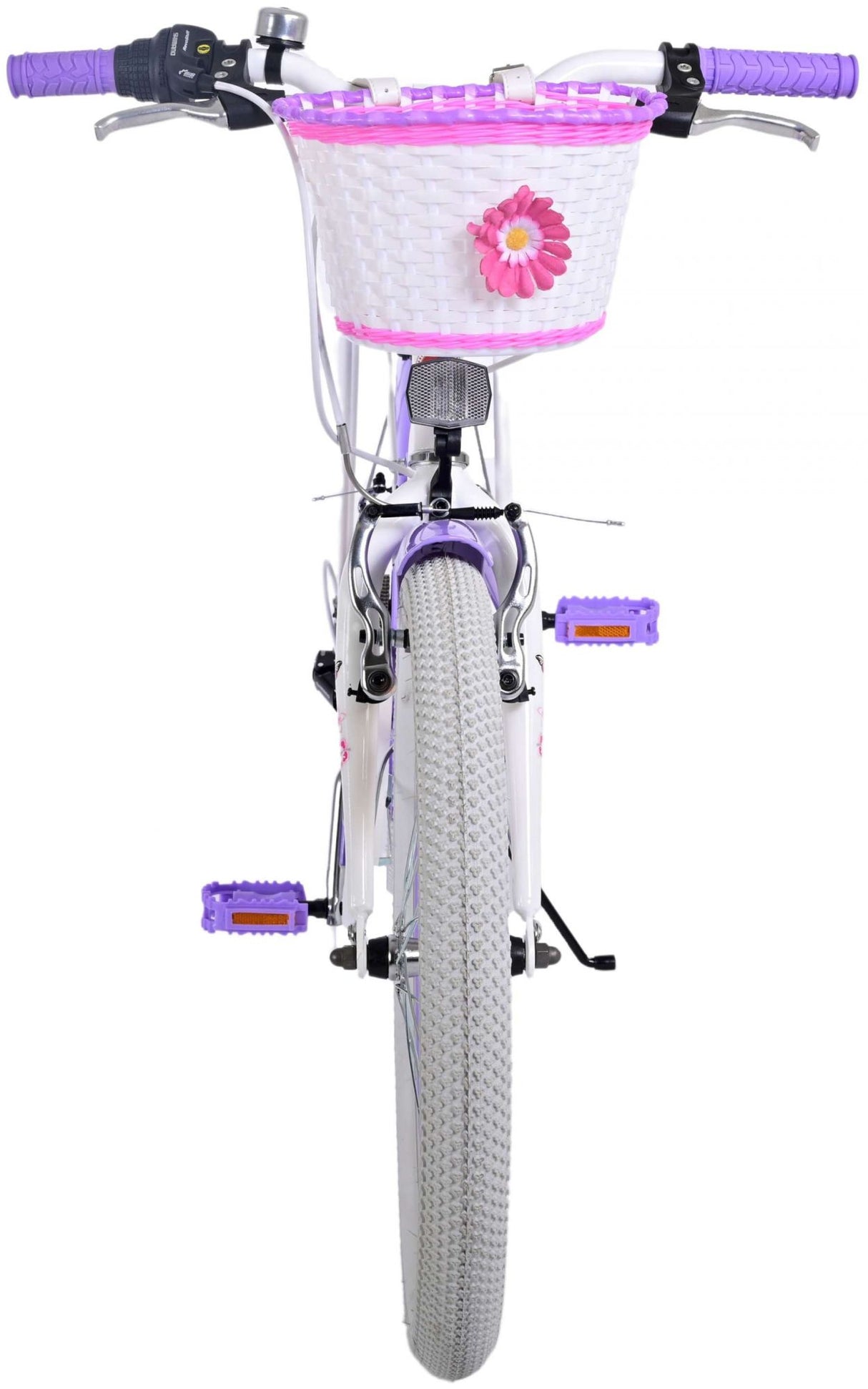Joli vélo pour enfants Volare - filles - 20 pouces - violet - 7 vitesses