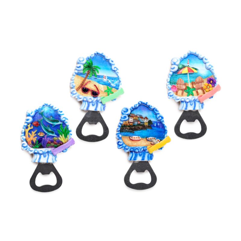 Décapsuleur magnétique souvenir de plage quai de plage