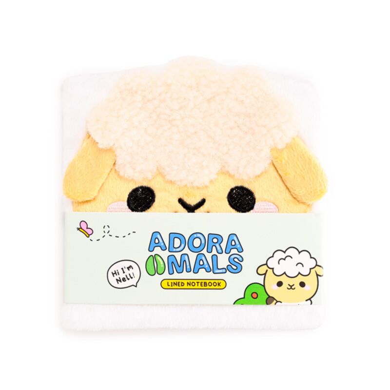 Carnet pelucheux mouton Adoramals