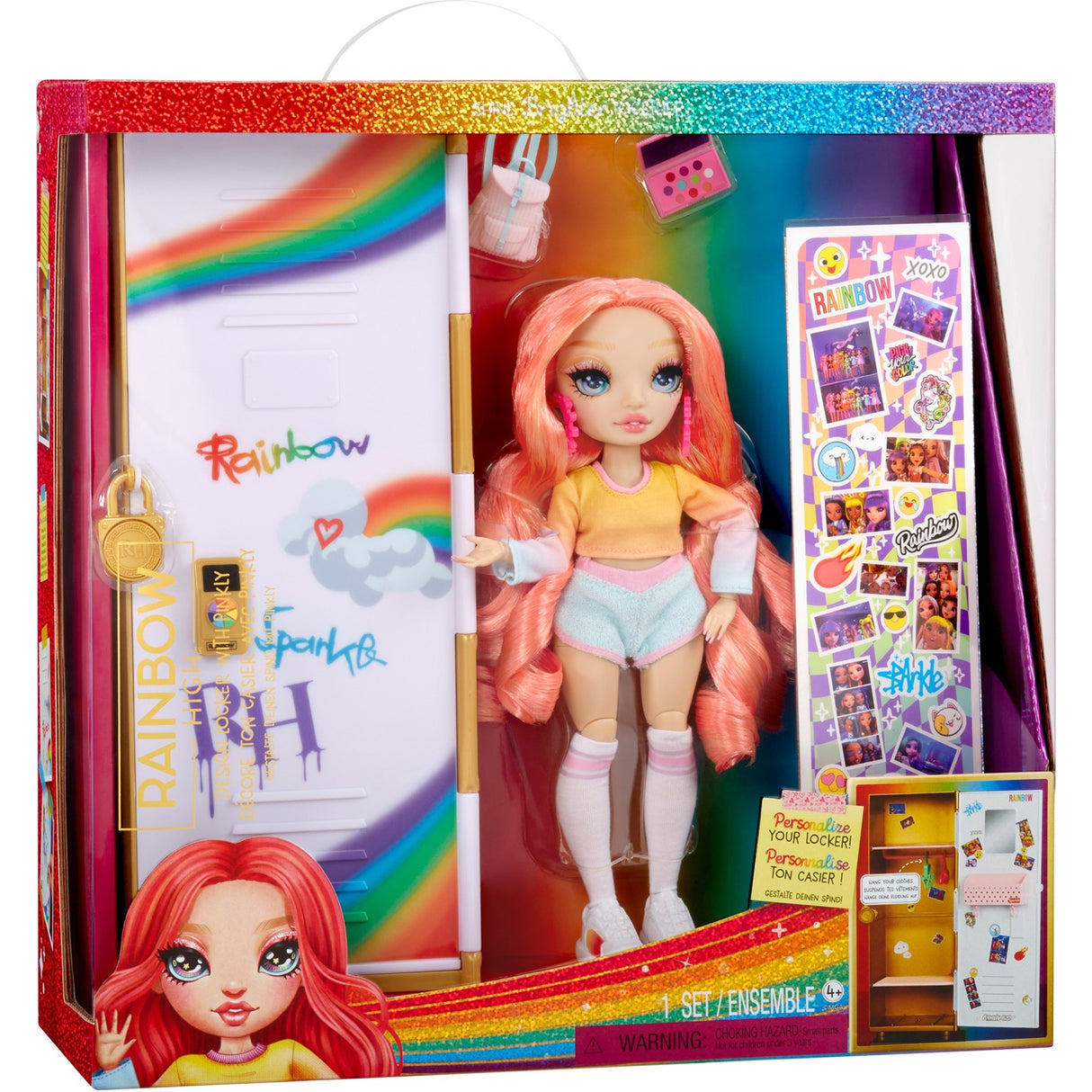 Casier design Mga Entertainment Rainbow High et Pinkly Paige
