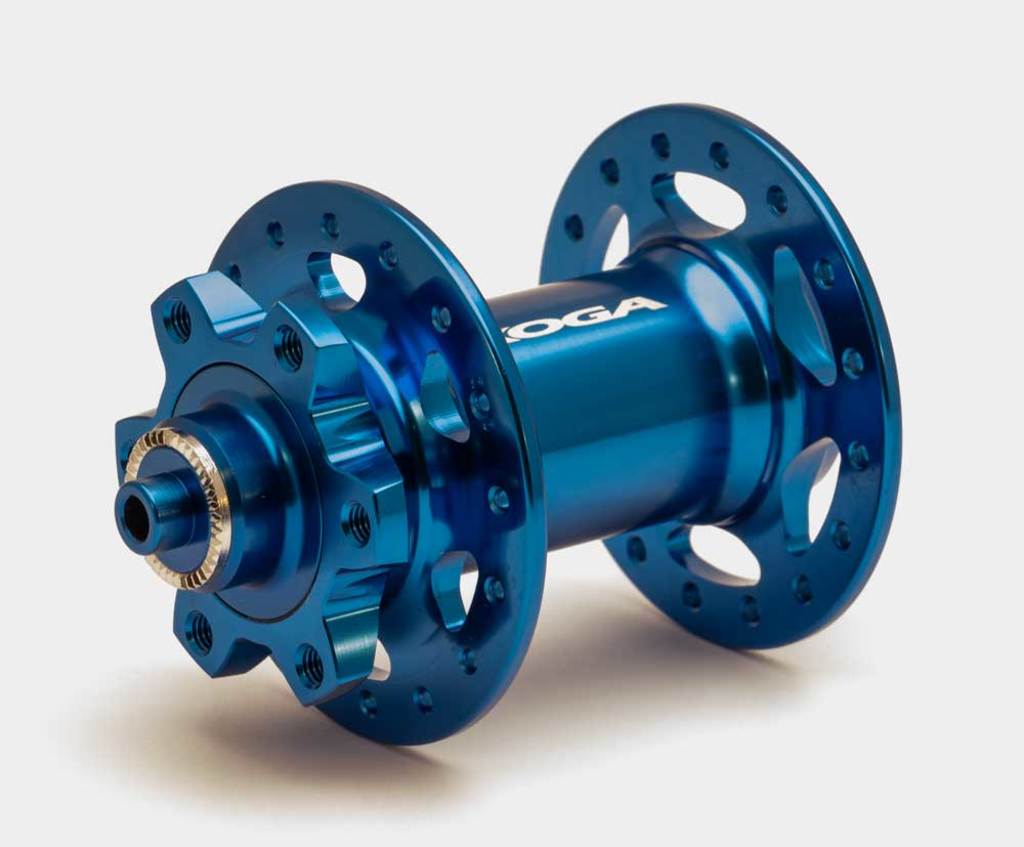 Moyeu avant Koga DC81 32h bleu jy-010 ano.