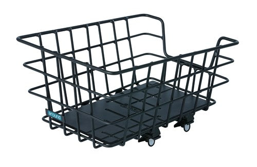 Autour de Bicycle Basket College incl. Correction du système - noir