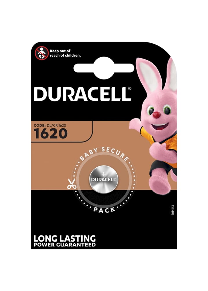 Pile au lithium Duracell cr1620