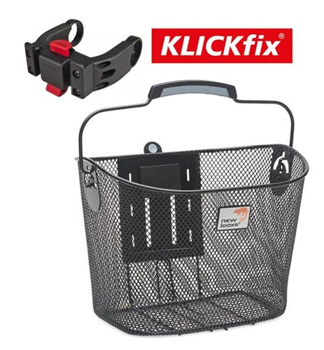 Newlooxs new looxs panier toscane kf noir + vélo électrique klickfix