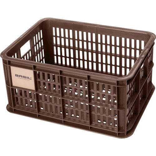 Basil Fietskrat S - Small - 17,5 litres - brun