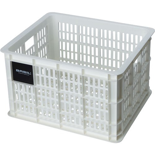 Basilic fietskrat m - moyen - 29,5 litres - blanc