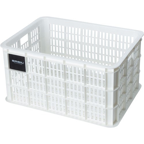 Basil Pvc Krat Groot 40L blanc 21162 blanc brillant