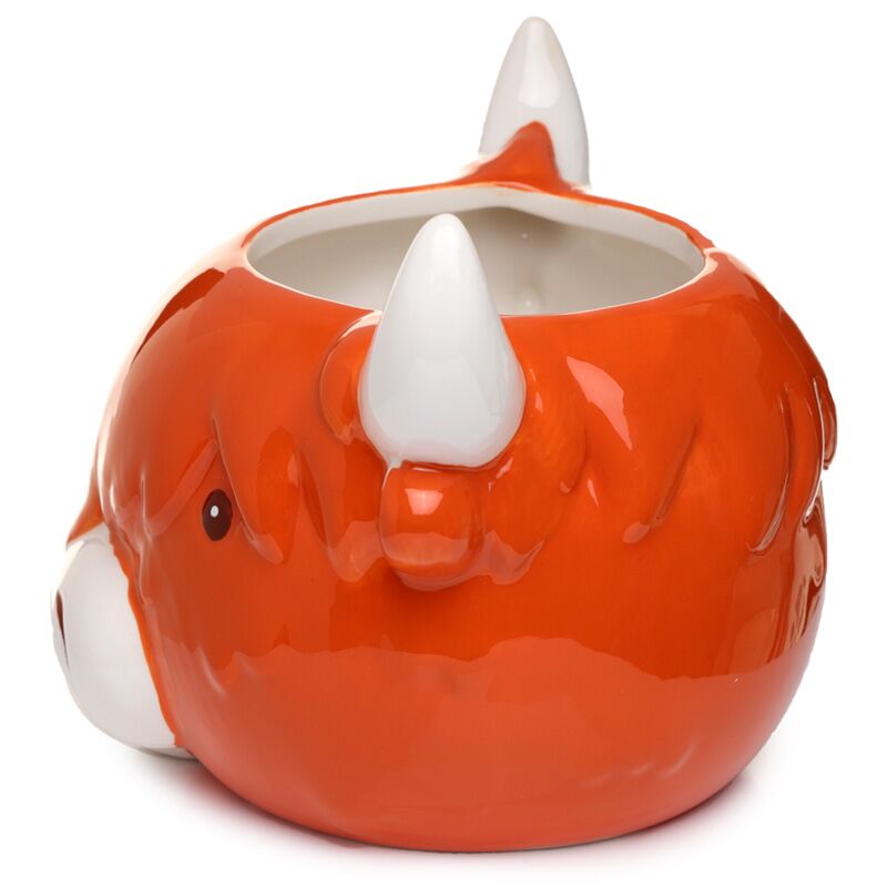 Tasse en céramique en forme de vache Highland Coo