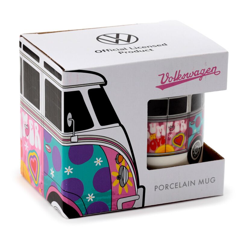 Tasse en porcelaine d'été Volkswagen van vw t1