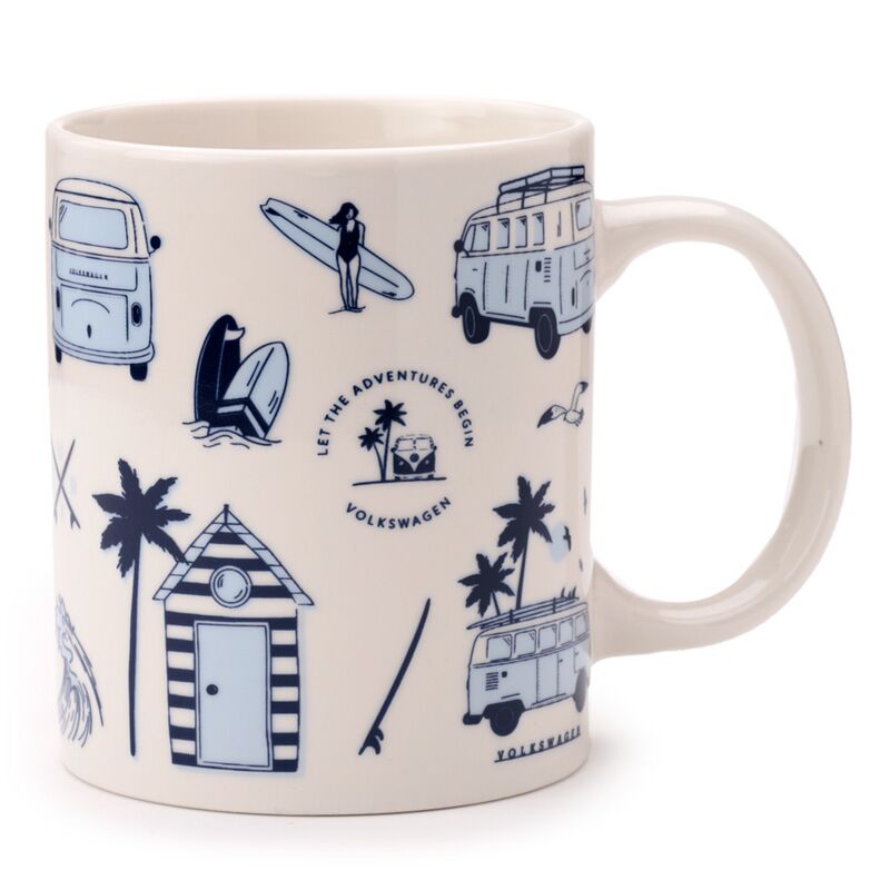 Vw t1 volkswagen van explorer tasse en porcelaine