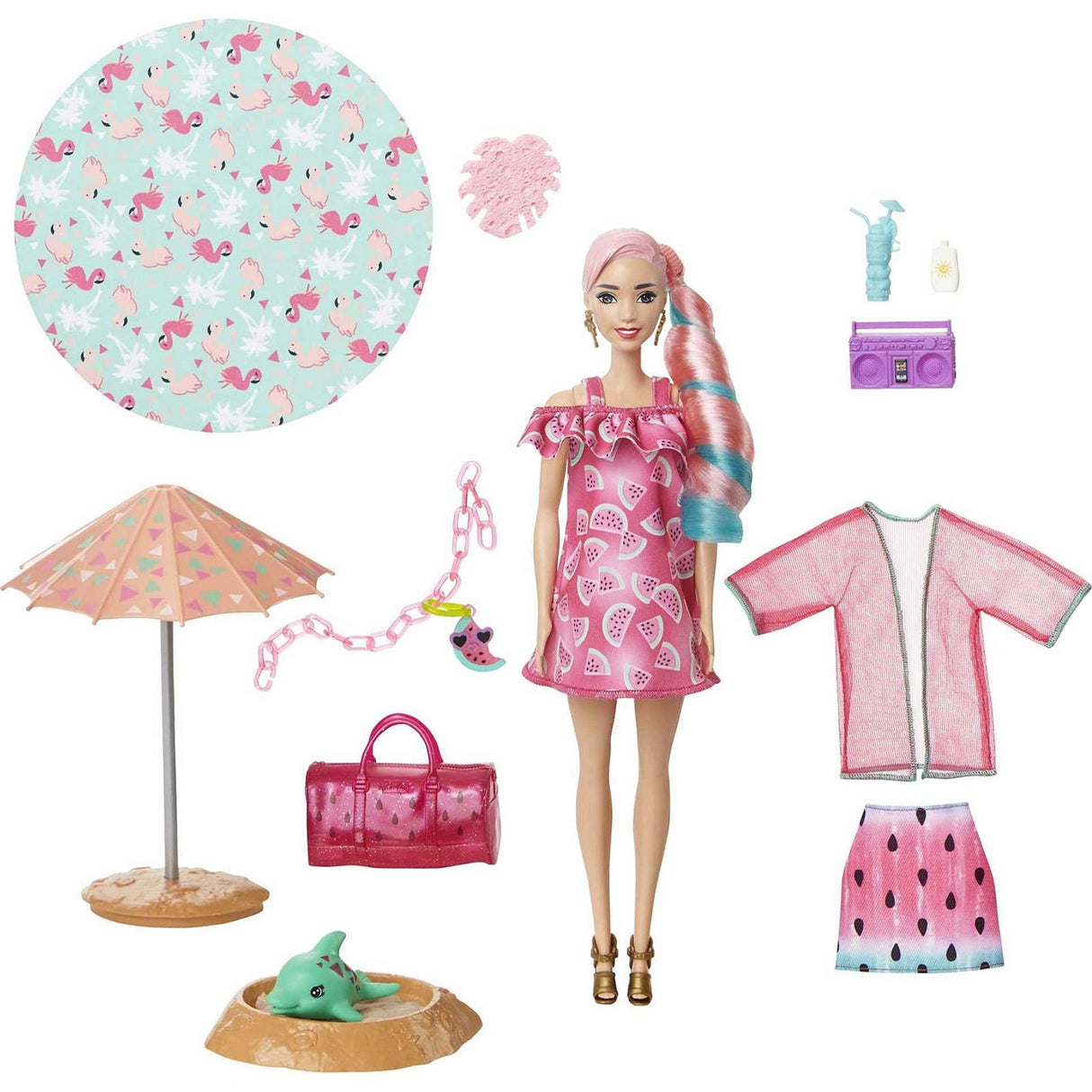 Couleur de Mattel Révèle la pastèque en mousse