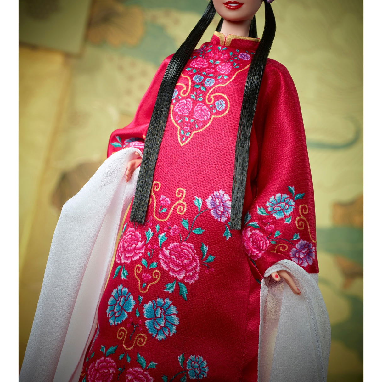 Mattel Signature Lunar Nouvel An Pop en rouge floral rouge